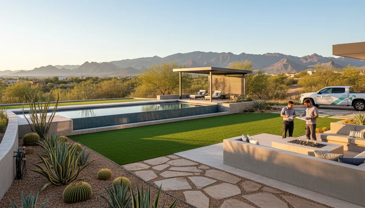 Mesa, AZ landscaping services for residential and commercial outdoor design and maintenance