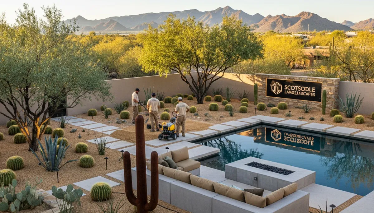 Landscape maintenance service in Mesa, AZ for residential and commercial properties